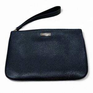 Furla Black Leather Joli wristlet New with tag